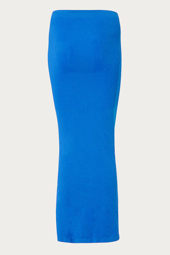 Medium Control Mermaid Sky Blue Color Saree Shape wear - lacysouls