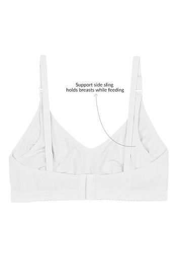 Buy Zivame Maternity Double Layered Non Wired 3/4th Coverage Maternity / Nursing  Bra - Roebuck2 at Rs.577 online, Bra online