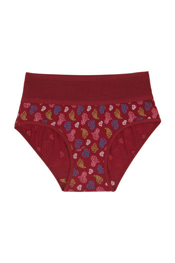 Buy Rosaline Medium Rise Full Coverage Tummy Tucker Hipster Panty (Pack of  2) - Assorted at Rs.399 online