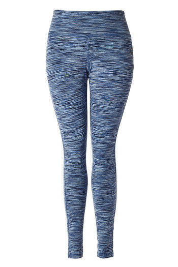 Buy Zelocity SHQT UV-50 Mid Waist Core Leggings- Blue at Rs.1397 online