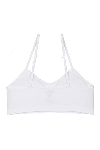 white bra top