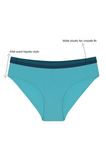 Buy Calvin Klein Underwear Women Assorted Elasticized Waistband Solid  Hipster Panties - Pack Of 3 
