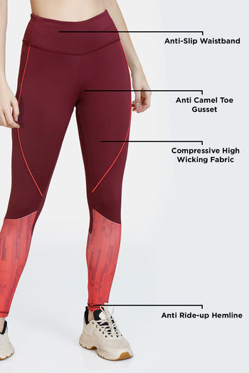 Zivame - Our leggings are crafted with a multiway stretch gusset that makes  sure they never ride up. Psst: they are are made from light as air fabric  that sweat wick too!