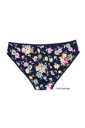 Sharicca Womens Seamless Panties Flower Floral Low Rise Bikini