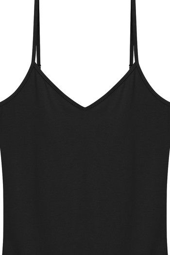Buy Zivame Basic V-Neck Camisole- Black at Rs.349 online