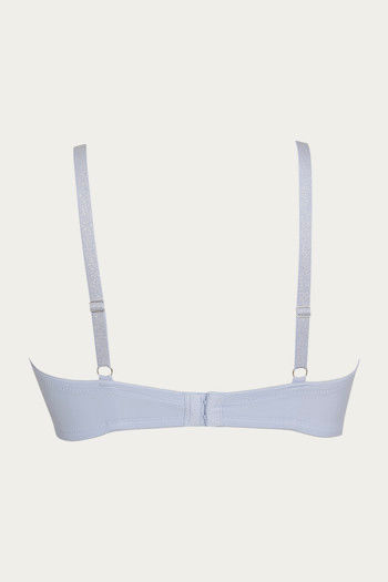 Buy Zivame Glitter Straps Padded Wired 3/4th Coverage T-Shirt Bra