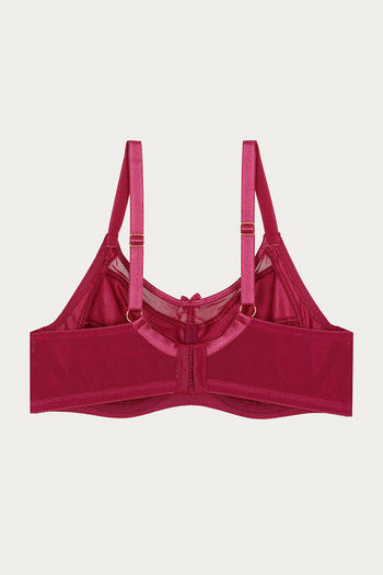 Buy Zivame True Curv Snuggle Up Double Layered Wired Full Coverage Super  Support Bra - Ibis Rose at Rs.498 online