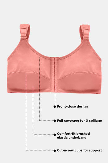 Helen Bras®-Front Closure Posture Wireless Back Support Full Coverage