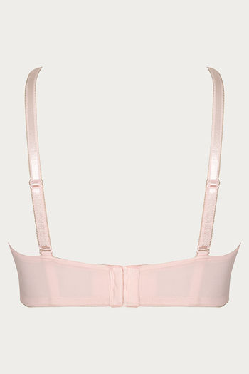 Buy Zivame Sweet Caroline Padded Wired 3/4th Coverage Strapless Bra - Blush  Bride at Rs.1295 online