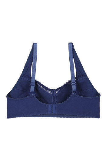 Buy Zivame True Curv Basics Single Layered Non Wired 3/4th Coverage Super  Support Bra - Blue Depths at Rs.509 online