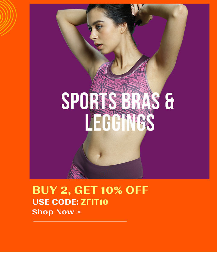 Lingerie Fest - SOS - Activewear Sports Bra Extra Offer Coll