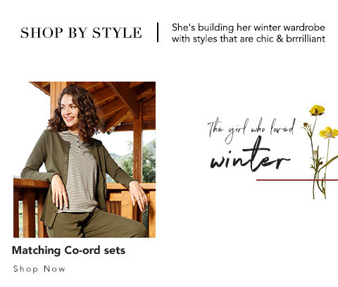 Zivame Winter Collection - ByStyle - Coordsets