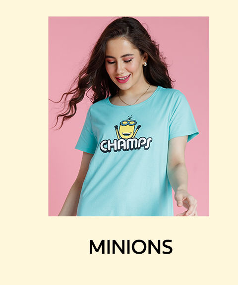 Zivame Nightwear Collection - Character - Minions app