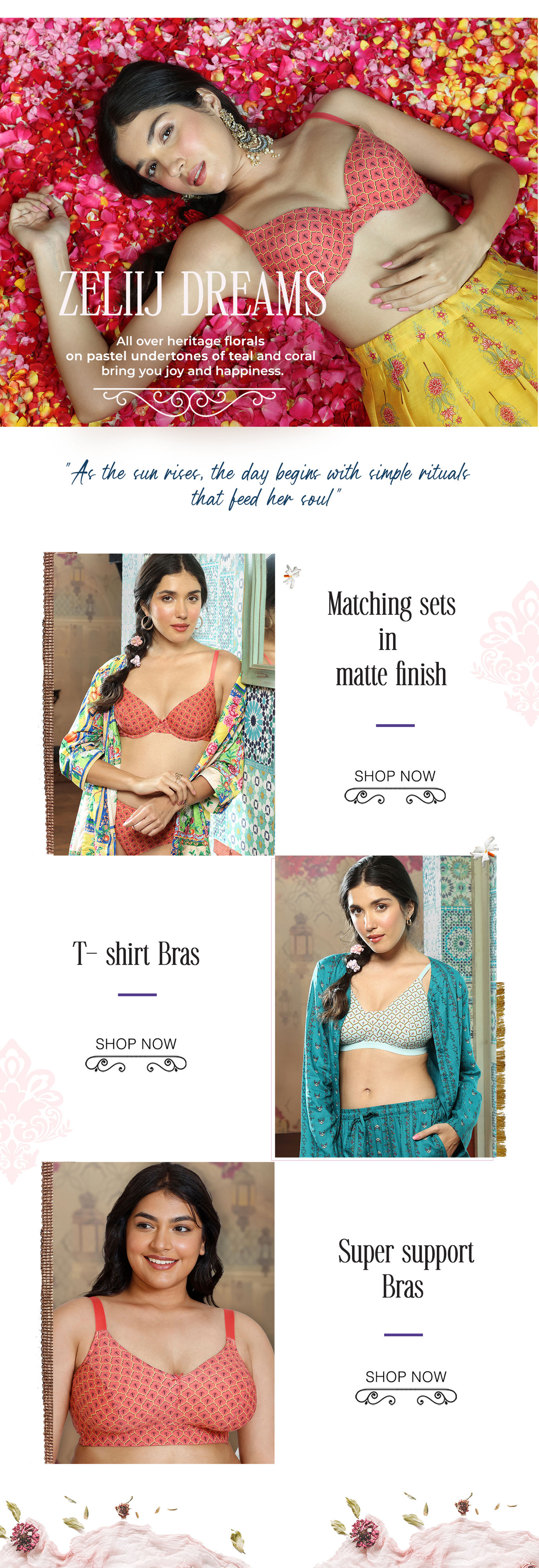 Noorie Collection - Zelij Dreams