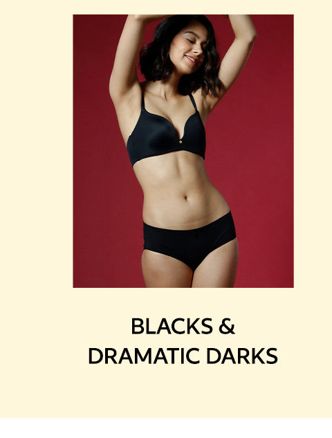 Zivame Panties Collection - Black & Dramatic darks