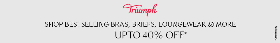 Lingerie Fest - Triumph upto 40% Monetization Strip m