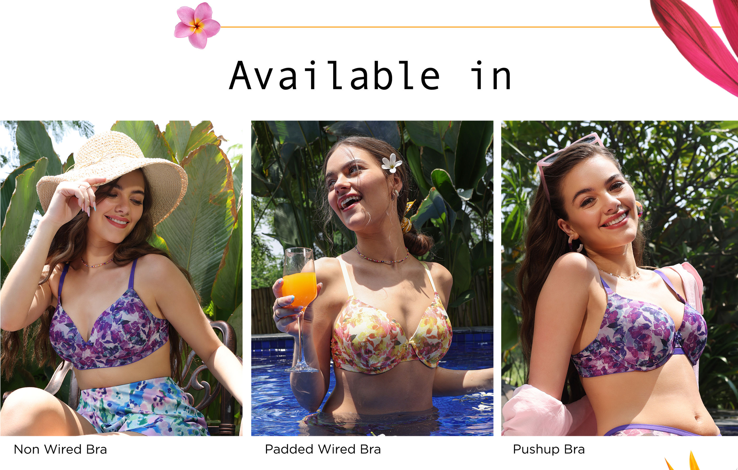 Bohemian Bloom Collection - Bras Collection