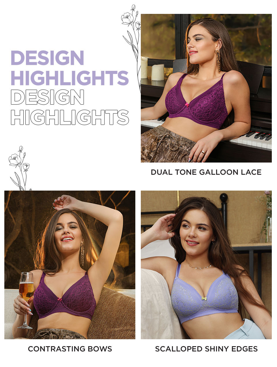 Primrose Collection Banner - Bras m