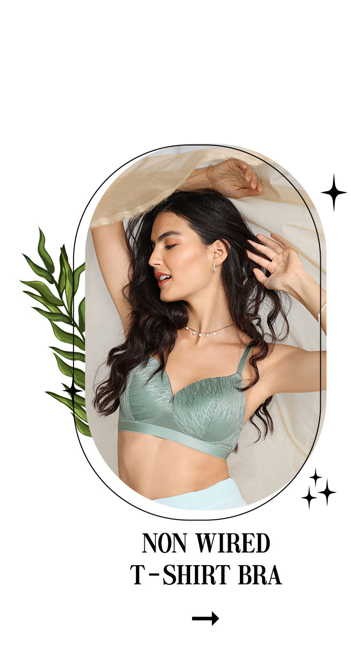 Zivame Coral Glaze Collection - Non Wired T-Shirt Bra Coral Glaze