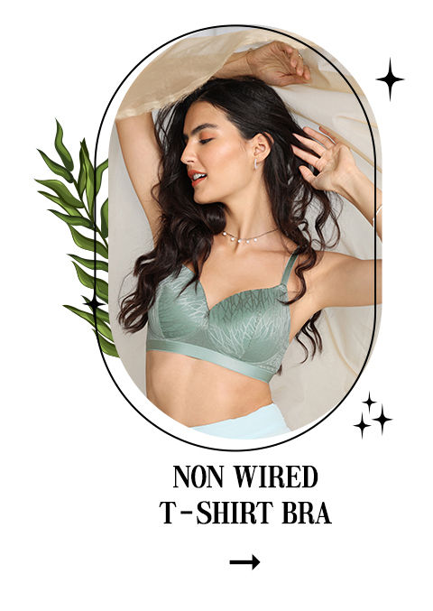 Zivame Coral Glaze Collection - Non Wired T-Shirt Bra Coral Glaze m