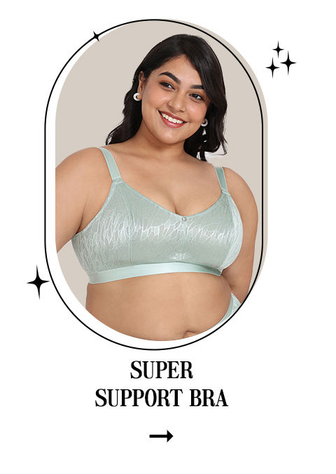 Zivame Coral Glaze Collection - Super Support Bra Coral Glaze m