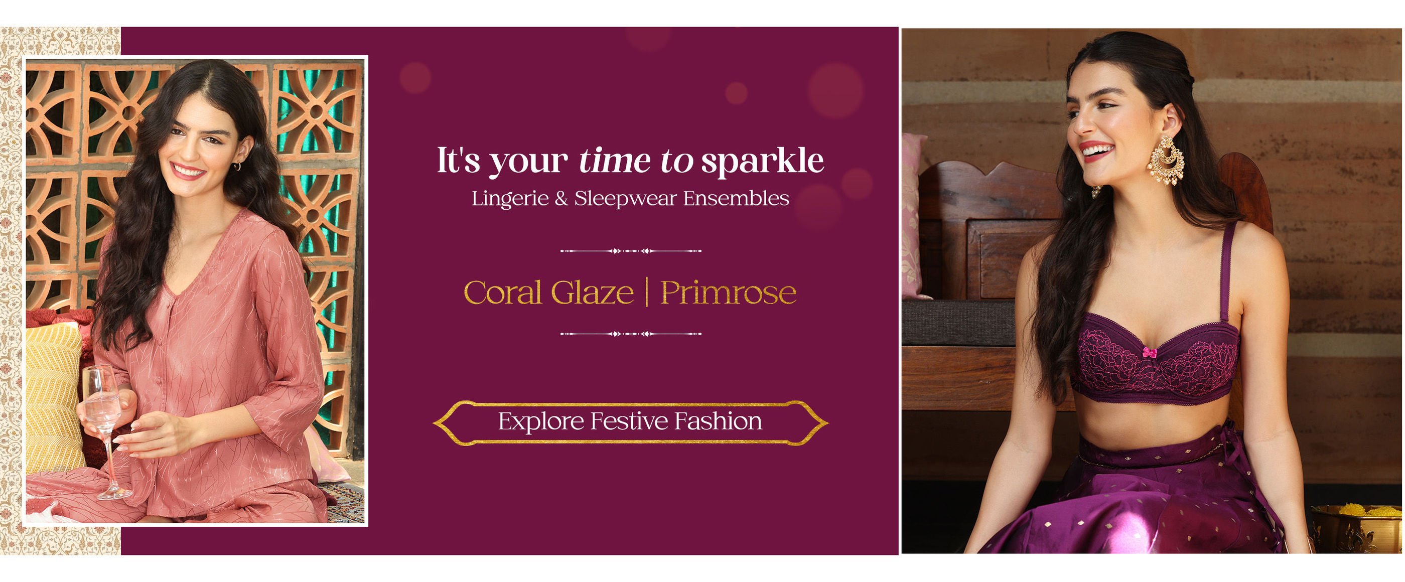 Lingerie Fest - Coral Glace & Primrose Coll