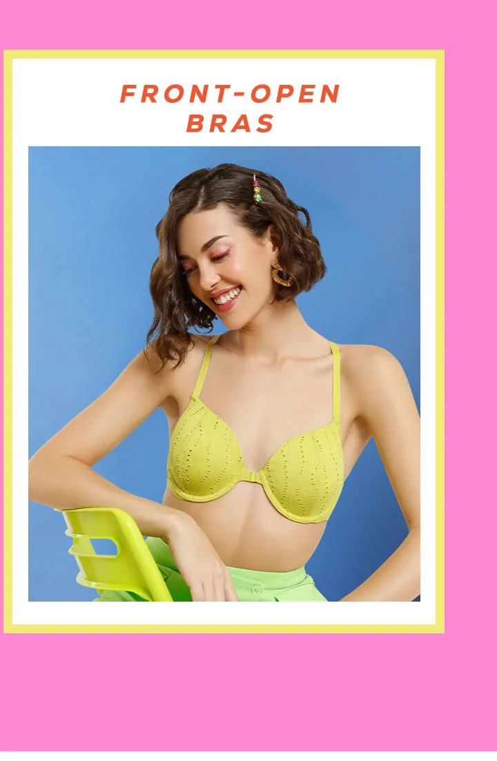 Pre Buzz Zivame Big Sale  - ZCollection - Front Open Bra