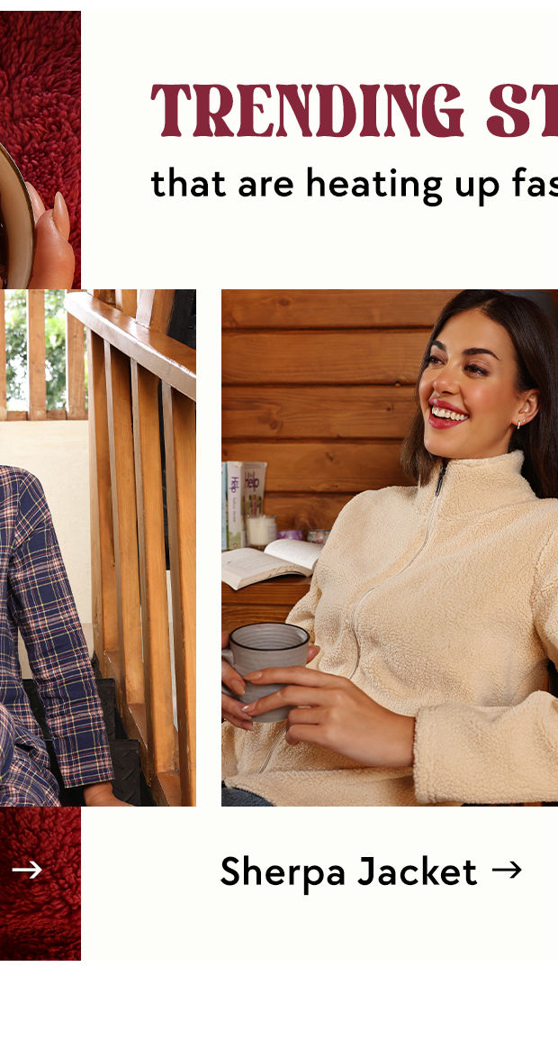 Zivame Winter Collection - Trending - SherpaJackets