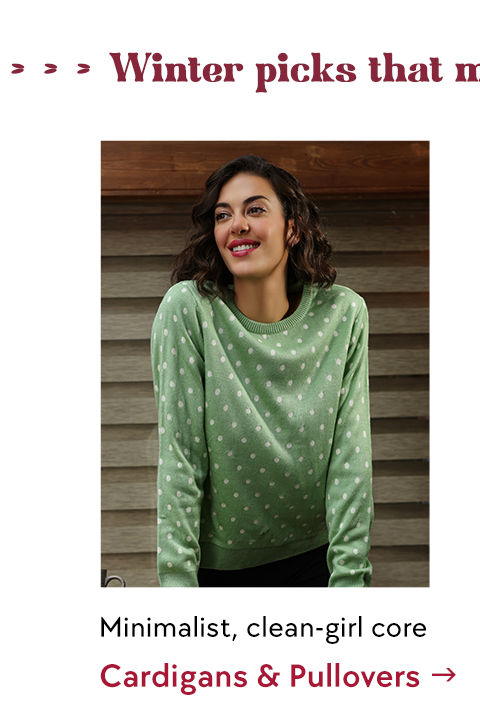 Zivame Winter Collection - ByStyle - Cardigans