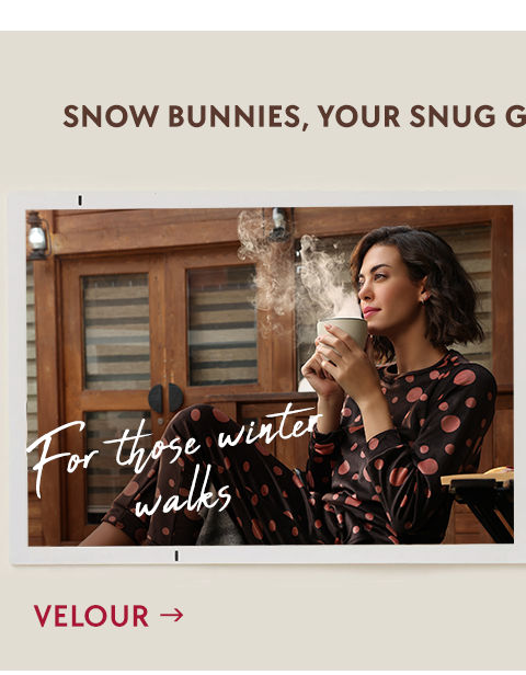 Zivame Winter Collection - ByFabric - Velour