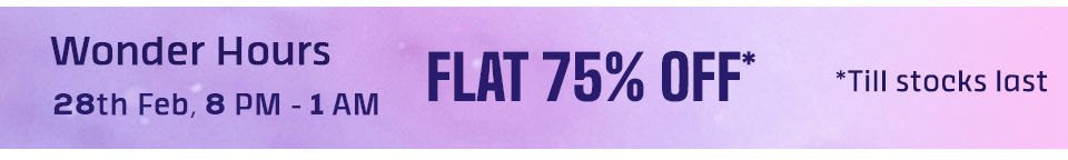 Pre Buzz Zivame Big Sale - flat 70 m