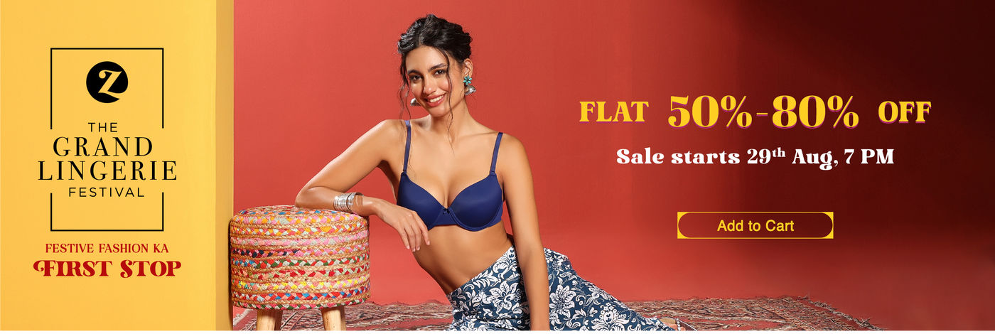 Pre Buzz Zivame Big Sale - Main Banner