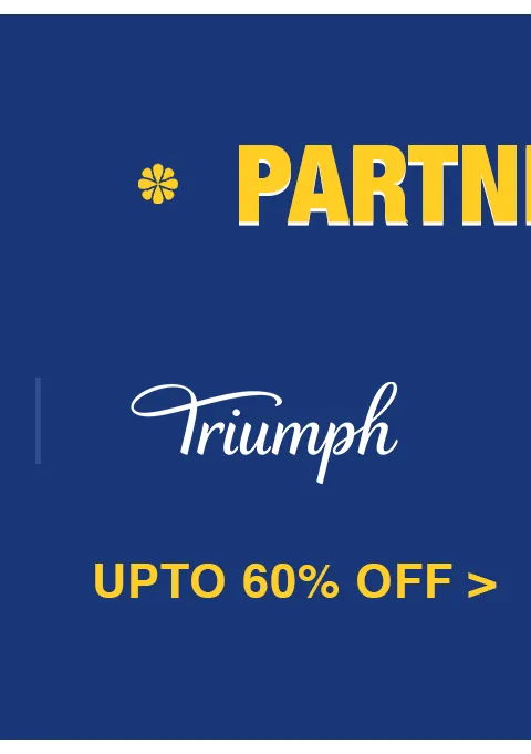 Pre Buzz Zivame Big Sale - Brands - Triumph