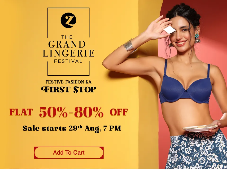 Pre Buzz Zivame Big Sale - Main Banner m