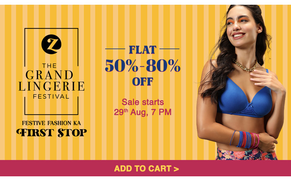 Pre Buzz Zivame Big Sale - Main Banner 2nd m