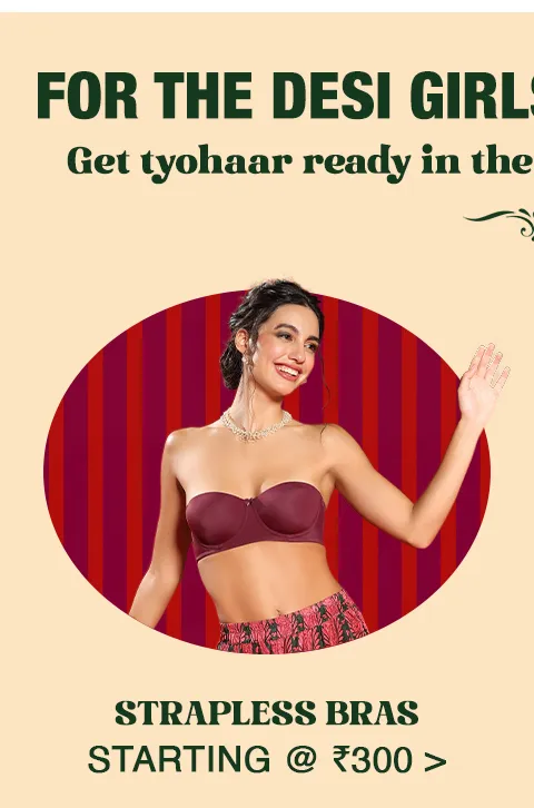 Pre Buzz Zivame Big Sale - strapless bra m