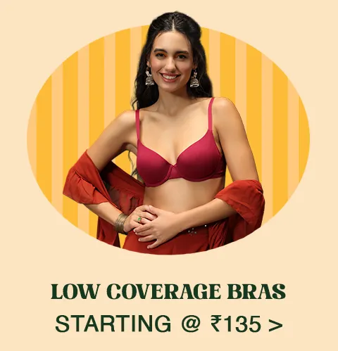 Pre Buzz Zivame Big Sale  - Lowcoverage bras m