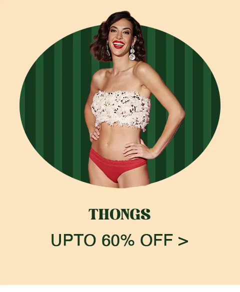 Pre Buzz Zivame Big Sale - thong panties m