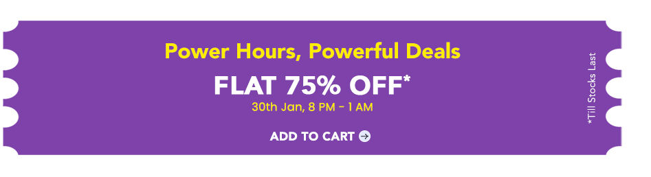 Pre Buzz Zivame Big Sale - Flat 75 