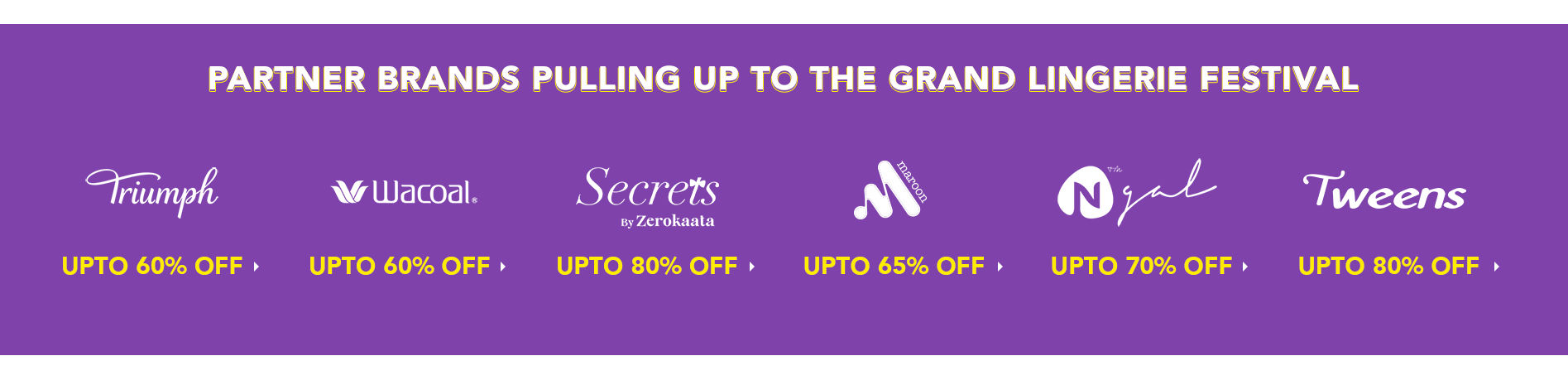 Pre Buzz Zivame Big Sale - Category - Partners