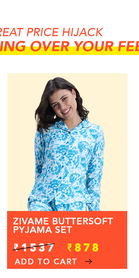 Pre Buzz Zivame Big Sale - Sleep Set