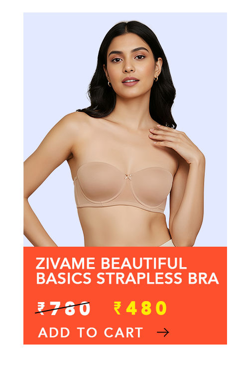 Pre Buzz Zivame Big Sale Strapless bra