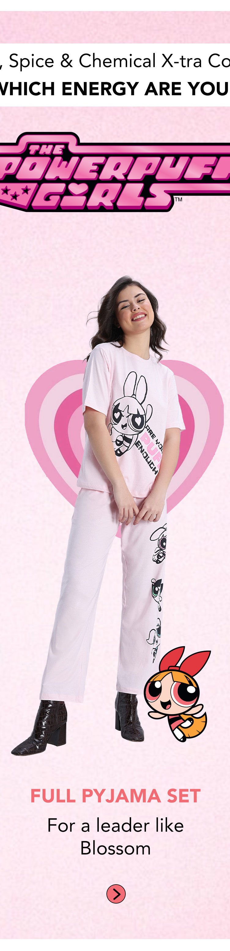 The powerpuff girls Pj sets