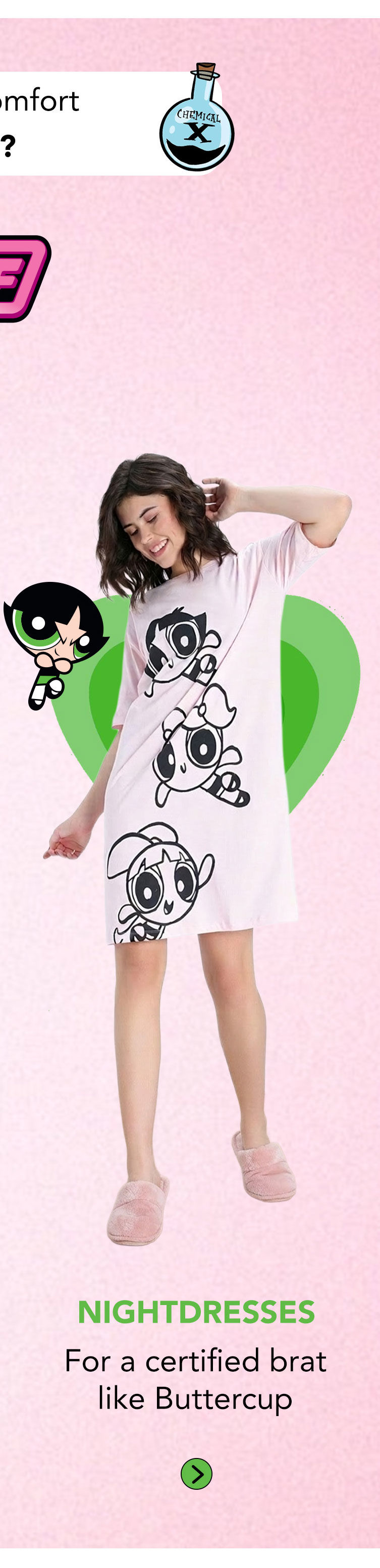 The powerpuff girls Nightdress