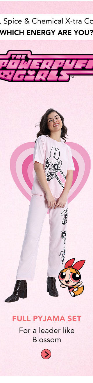 The powerpuff girls Pj sets m