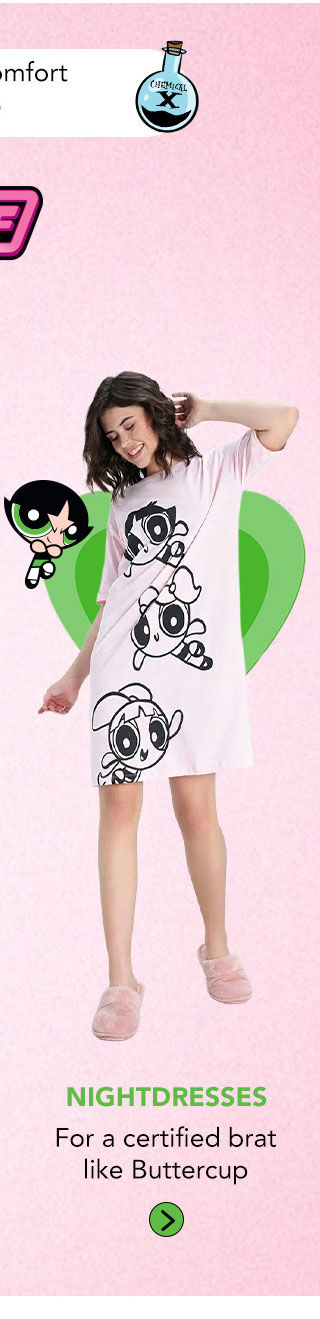 The powerpuff girls Nightdress m