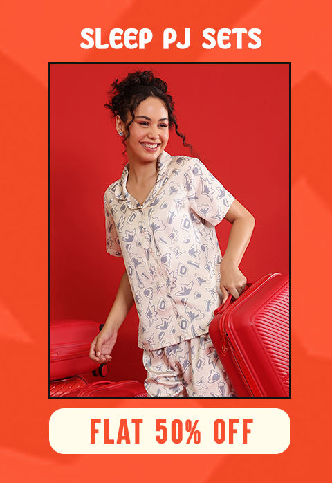 Pre Buzz Zivame Big Sale - Category - Sleep pj sets m