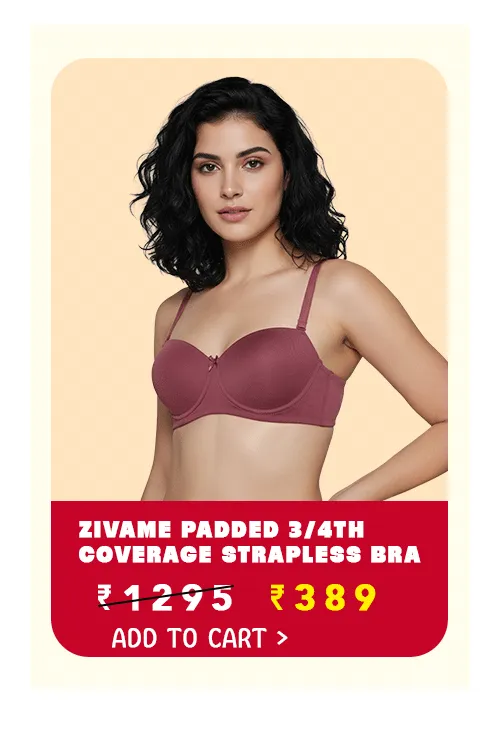 Pre Buzz Zivame Big Sale - Strapless bra