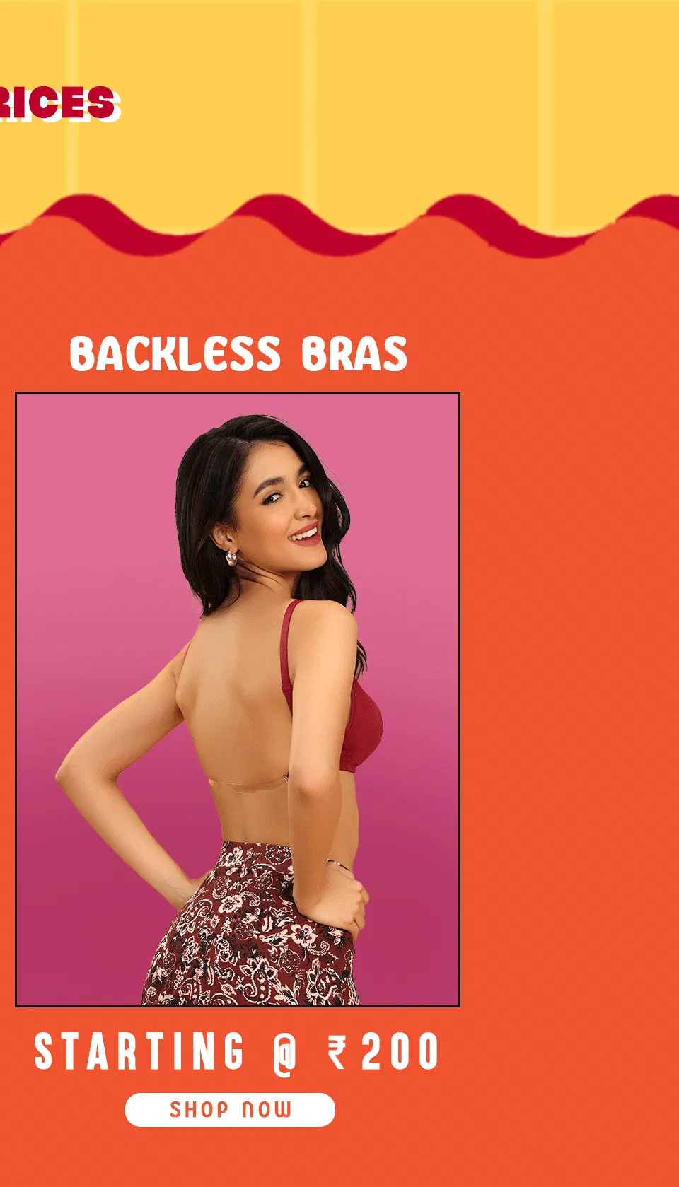 Pre Buzz Zivame Big Sale - Category - Backless bra