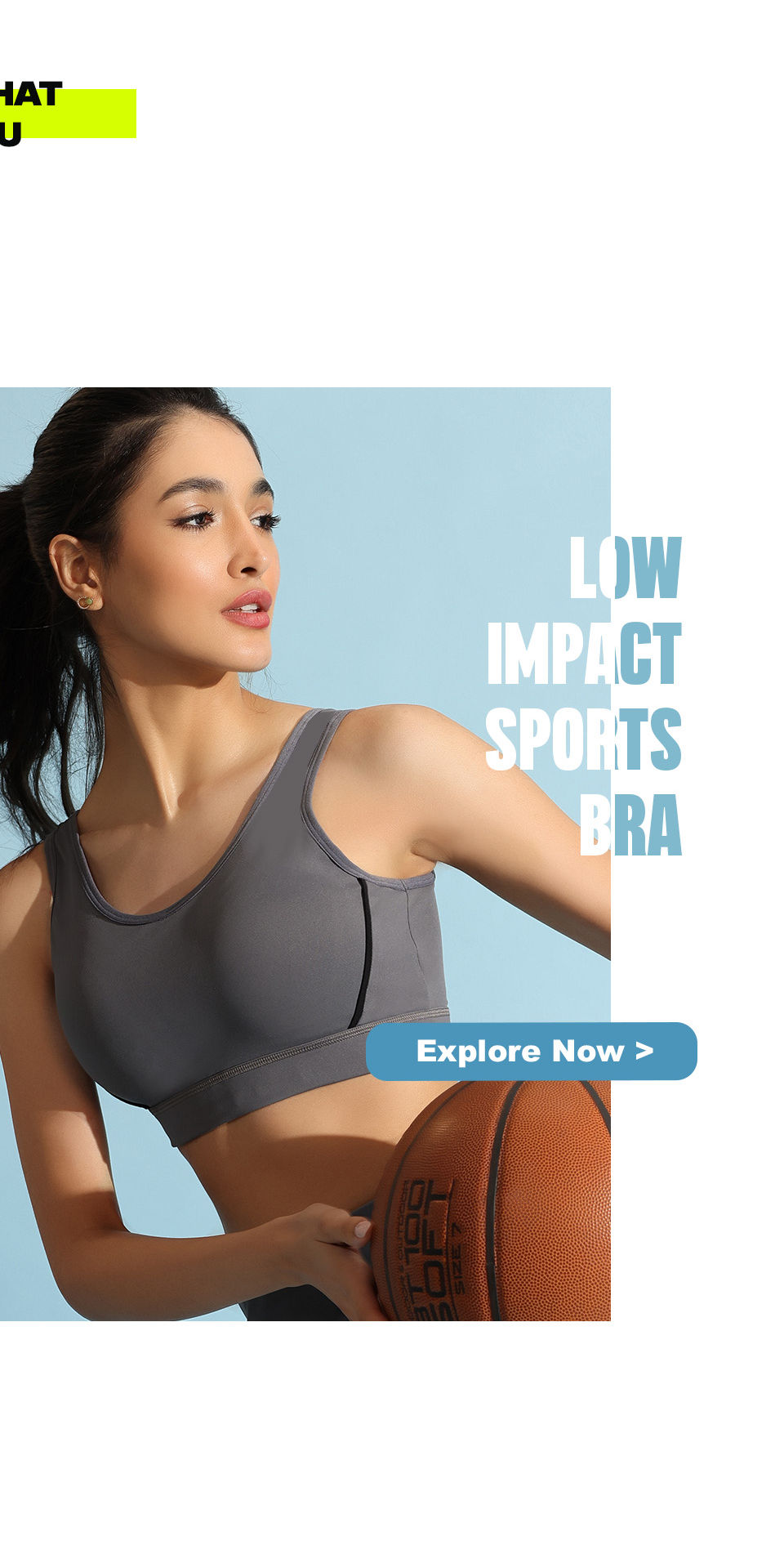 Active Low impactBras